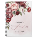 Search for sweet 16 guest books Floral