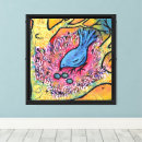 Search for bird canvas prints Boho