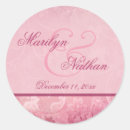 Search for paisley wedding stickers Pink