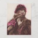 Search for vintage woman portrait postcards Lady