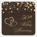 Search for 50th golden anniversary stickers Heart