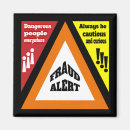 Search for alert magnets Danger
