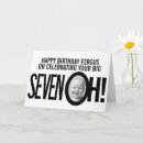Search for 70 year old birthday cards Seventieth