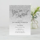 Search for silver party invitations Milestone