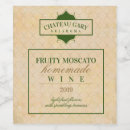 Search for red glass wine labels Elegant