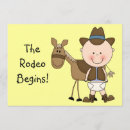 Search for cowboy birth announcement cards Western