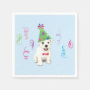Search for westie napkins West highland white terrier