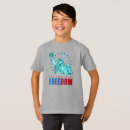 Search for freedom kids tshirts Statue of liberty