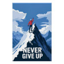 Search for mountain climbing posters Adventure
