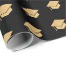 Search for graduate wrapping paper Black