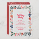 Search for poinsettia flower invitations Greenery