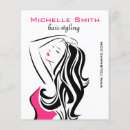 Search for fashionable flyers Hairdresser