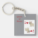 Search for queen of heart key rings Poker