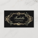 Search for rococo business cards Fancy