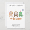 Search for wild 1 birthday invitations Kids