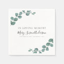 Search for funeral napkins Wake