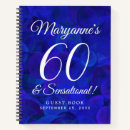 Search for 60th birthday guest book notebooks For her