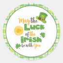 Search for irish tartan stickers Lucky