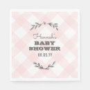 Search for pink plaid napkins Bbq