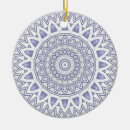 Search for fractal christmas tree decorations Blue