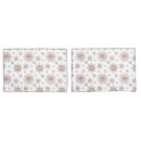 Search for snowflake pattern pillowcases Modern