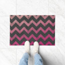 Search for pink and grey doormats Girly