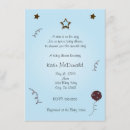 Search for a star is born baby shower invitations Brown