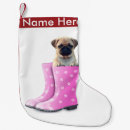 Search for pug christmas stockings Puppy