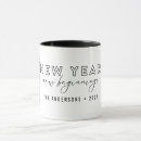 Search for new year photo mugs Elegant