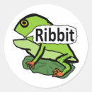 Search for ribbit stickers Frog