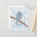 Search for abstract animal postcards Blue
