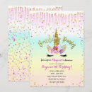 Search for pastel unicorn birthday invitations Girls