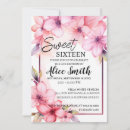 Search for casual sweet 16 invitations Sixteen teenager birthday party