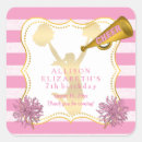 Search for cheerleading stickers Girly