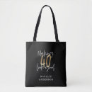 Search for black and gold tote bags Script