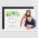 Search for magnetic wedding invitations Greenery