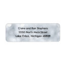 Search for glitter return address labels Elegant