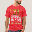 Search for 31st wedding anniversary tshirts Marriage