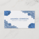 Search for hydrangeas business cards Rustic