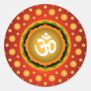 Search for om design stickers Aum