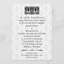 Search for black damask wedding invitations Retro
