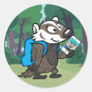 Search for forest ranger stickers Racoon ranger rick