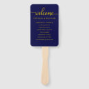 Search for navy blue wedding hand fans Modern