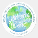 Search for welcome new baby stickers Welcome to the world
