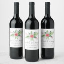 Search for happy holiday wine labels Christmas party