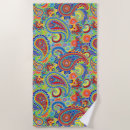 Search for paisley pattern beach towels Colourful