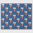 Search for st nicholas wrapping paper Santa claus