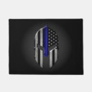 Search for thin blue line doormats Law