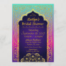 Search for arabian nights bridal shower invitations Indian