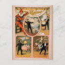 Search for vintage theatre postcards Magician